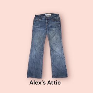 ann taylor slim boot jeans size 2P pre-owned